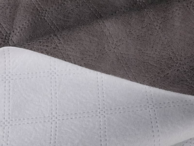 Tissu de polyester de tapisserie d'ameublement de sofa bronzant le velours d'impression d'aluminium de velours CX061-062